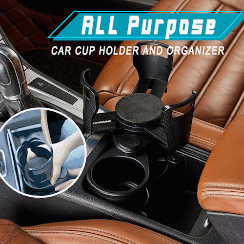 All Purpose Car Cup Holder And Organizer