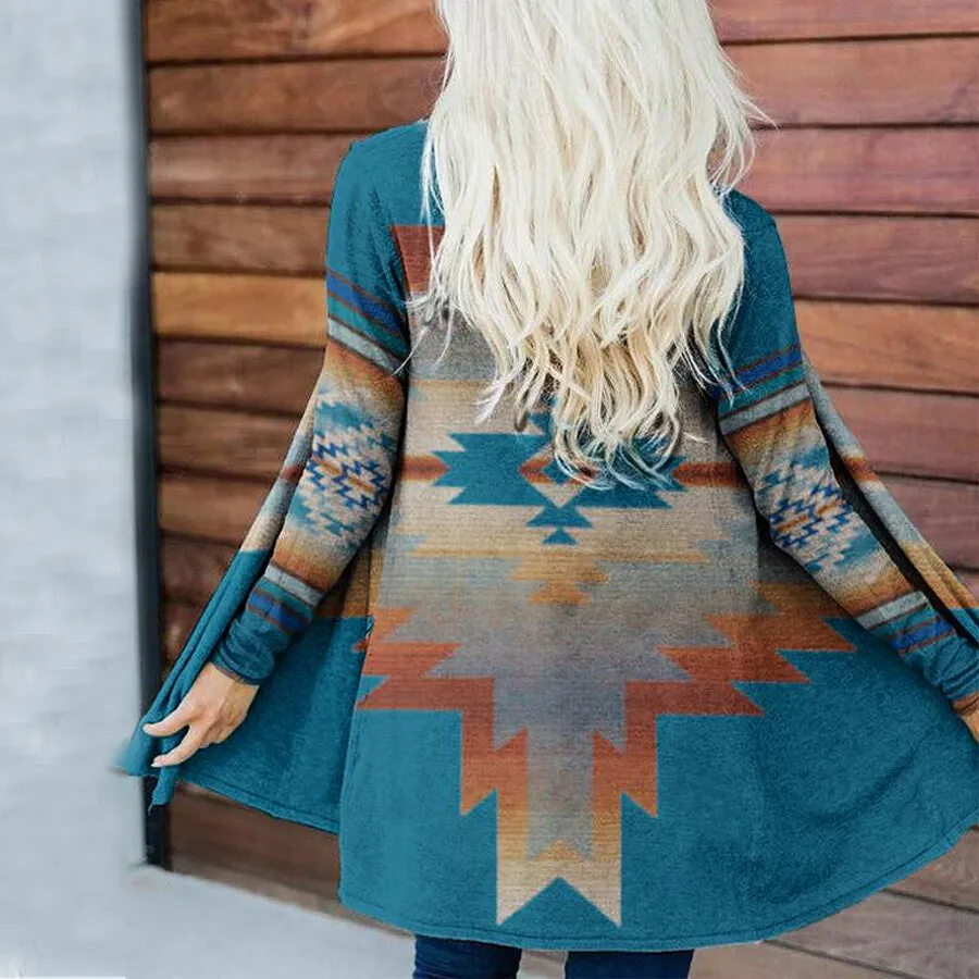 western print jacket