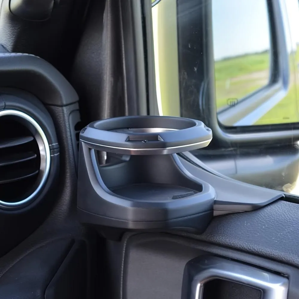 Applicable to 2018-2024 JL Wrangler/JT Gladiator Right Side Left Side 2018-2024 (Cup Holder Left Side) Accessories Door Cup Holder Applicable to 2018-2024 JL Wrangler/JT Gladiator Right Side Left Side 2018-2024 (Cup Holder Left Side) Accessories Door Cup Holder
