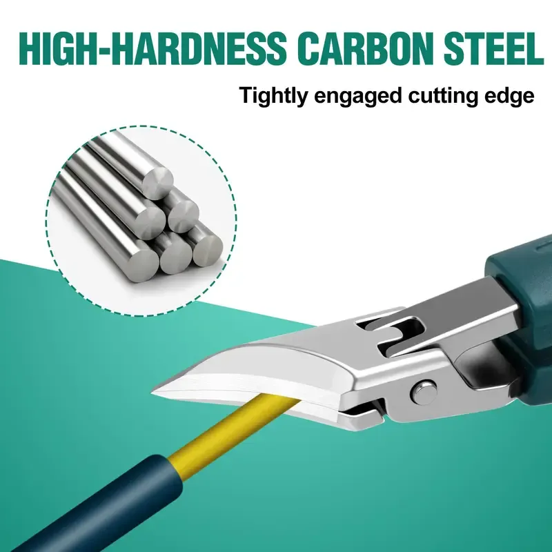 Slanted blade nail clipper design
