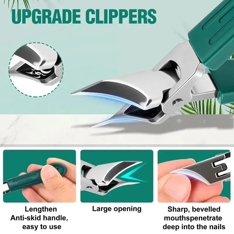 Nail clipper set package option for home and travel