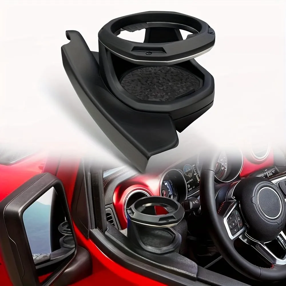 Applicable to 2018-2024 JL Wrangler/JT Gladiator Right Side Left Side 2018-2024 (Cup Holder Left Side) Accessories Door Cup Holder Applicable to 2018-2024 JL Wrangler/JT Gladiator Right Side Left Side 2018-2024 (Cup Holder Left Side) Accessories Door Cup Holder