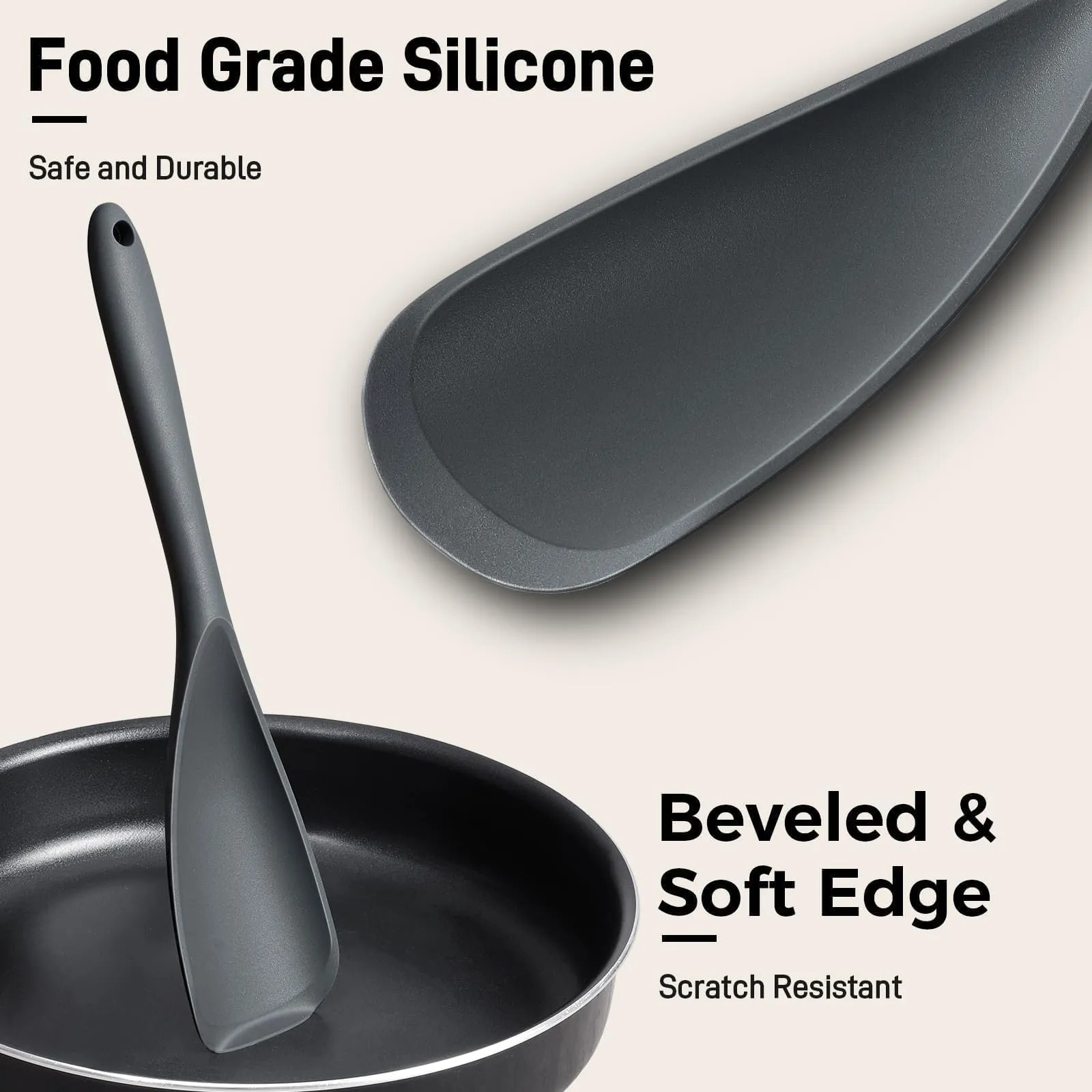Close-up of Beveled Soft Silicone Head