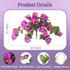 🔥Spring Faux Petunias Silk Flower UV Resistant No Fade Floral 🔥Spring Faux Petunias Silk Flower UV Resistant No Fade Floral